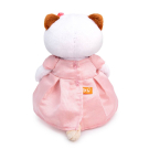 Мягкая игрушка BUDI BASA Кошка Ли-Ли в розовом платье с люрексом 24 см