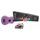 Музыкальный инструмент TERRIS Гитара гавайская Укулеле сопрано JUS-11 VIO фиолетовая