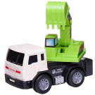 Машинка инерционная Abtoys Cпецтехника Экскаватор-грузовик мини