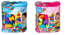 Конструктор Mattel Mega Bloks Fisher-Price Мешок "Мой первый конструктор" 80 деталей (2 в ассортименте)