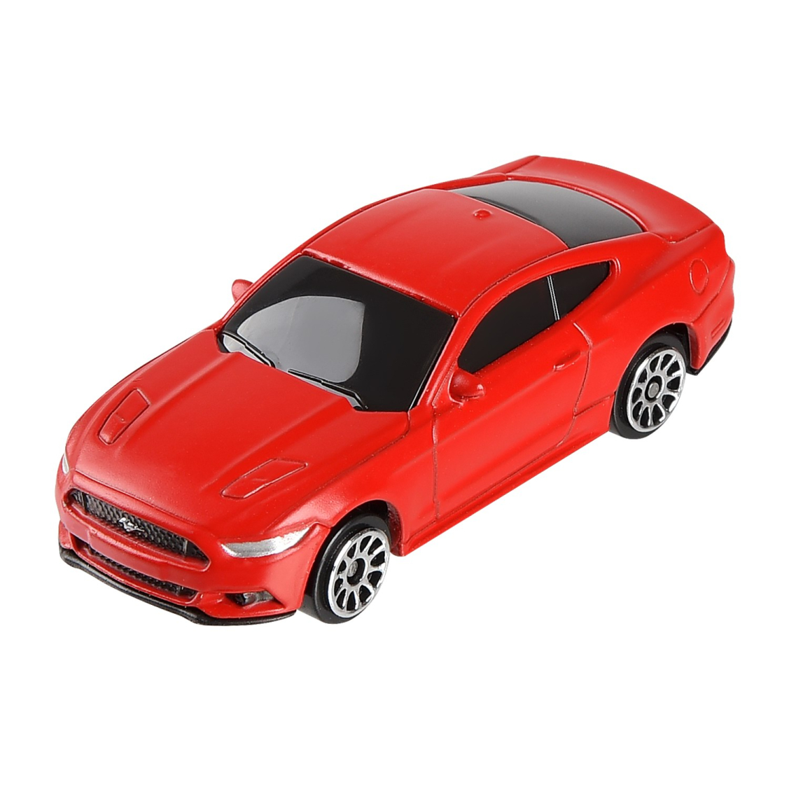 Машинка металлическая Uni-Fortune RMZ City 1:64 Ford Mustang 2015, без механизмов, цвет красный матовый,