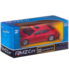 Машинка металлическая Uni-Fortune RMZ City 1:43 Porsche Panamera Turbo, без механизмов, 2 цвета (черный/красный)