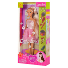 Кукла Defa Lucy В салоне красоты в розовом платье 29 см