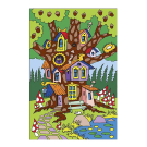Набор для творчества LORI Картина по номерам для малышей Лесной теремок