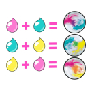 Набор для экспериментов Canal Toys SO SLIME DIY серии "Tie-Dye", красный/синий