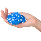 Лизун с шариками Slime Хаги-Миси (20 капсул в дисплее по 130 г.) синий и розовый