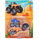 Машинка Abtoys Монстры бездорожья к с пусковым устройством, 3,5х4,5х4,2см