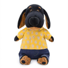 Мягкая игрушка BUDI BASA Собака Ваксон в джинсах и желтой рубашке 25 см