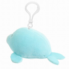 Мягкая игрушка Abtoys Supersoft mini морской котик, 7см с пластиковым карабином