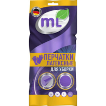 MEINE LIEBE Перчатки латексные универсальные "Чистенот" (хозяйственные) размер XL
