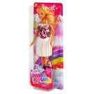 Кукла Defa Lucy Модница в платье с пайетками с разноцветным верхом и белой юбкой 29 см