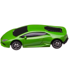 Машинка металлическая Uni-Fortune RMZ City 1:64 LAMBORGHINI HURACAN LP610-4, Цвет Зелёный