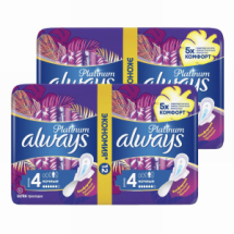 Always Ultra Platinum Night DUO Прокладки женские 12шт ультратонкие 2уп.