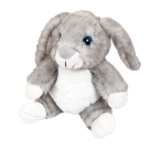 Мягкая игрушка ABtoys Кролик серый, 17 см.