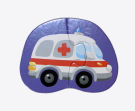 Пазлы контурные Baby Toys Половинки Транспорт