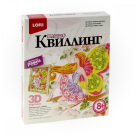 Квиллинг. Панно "Цветочная фея"