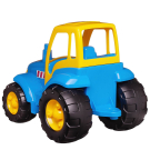 Машинка ПОЛЕСЬЕ Трактор Чемпион (в сеточке) синий 36х22,5х26 см