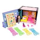 Игровой набор Abtoys В гостях у куклы "Модный дом" в наборе с куклой и мебелью, 51 деталь, в коробке, 46,5x7,5x31 см