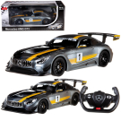 Машина р/у 1:14 Mercedes AMG GT3, цвет серый 2.4G