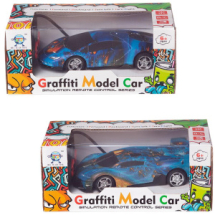 Машинка на радиоуправлении JUNFA Graffiti Model 1:24, световые эффекты 23х12х9,5 см