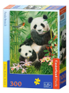 Castorland Пазл 300 деталей Завтрак панд