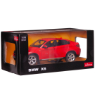 Машина металлическая 1:24 scale BMW X6, цвет красный, двери и капот открываются