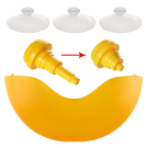 Игрушка для ванной Junfa Краб, звук, свет, 16,50х9х25,50 см