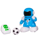Робот на радиоуправлении JUNFA Футболист с пультом управления голубой