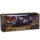 Игровой набор Abtoys Боевая сила Военная техника: вертолет, мотоцикл, 2 фигурки солдат