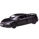 Машина металлическая RMZ City серия 1:32 Audi R8 2019, инерционная, черный матовый цвет, двери открываются