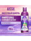 AUSSIE Шампунь SOS Привет блондинки! (фиолетовый для обесцвеченных осветвленных натуральных волос) 290мл