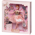 Кукла Junfa Atinil (Атинил) Мой розовый мир в платье со звездочками на юбке, 28см, блондинка