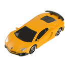 Машинка металлическая Uni-Fortune RMZ City 1:64 Lamborghini Aventador LP 750-4 Superveloce, без механизмов, цвет матовый желтый
