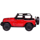 Машина металлическая 1:43 JEEP Wrangler Rubicon, цвет красный