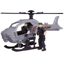 Игровой набор Abtoys Боевая сила Военная техника: боевая машина, вертолет, 2 фигурки солдат
