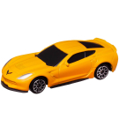 Машинка металлическая Uni-Fortune RMZ City 1:64 Chevrolet Corvette, без механизмов, цвет желтый матовый, 9 x 4.2 x 4 см
