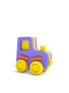 Развивающая грушка El`BascoToys Трактор с колесами