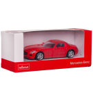 Машина металлическая 1:43 Mercedes SLS, цвет красный