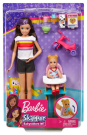 Игровой набор Mattel Barbie Няня Скиппер с аксессуарами