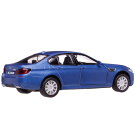 Машинка металлическая Uni-Fortune RMZ City серия 1:32 BMW M5, инерционная, голубой матовый цвет, двери открываются
