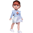 Кукла Junfa Ardana Baby шатенка в голубой одежде с диадемой 32,5 см