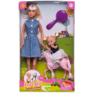 Кукла Defa Lucy Прогулка с дочкой на пони, 2 куклы в комплекте, 2 вида в коллекции