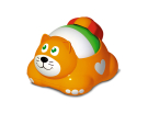 Игрушка-каталка Stellar Покатушка "Котошарик"