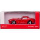 Машина металлическая 1:43 Mercedes SLS, цвет красный