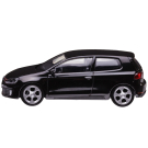 Машинка металлическая Uni-Fortune RMZ City 1:43 VW Golf GTI без механизмов, цвет черный,