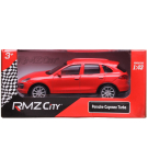 Машинка металлическая Uni-Fortune RMZ City 1:43 Porsche Cayenne Turbo , без механизмов, цвет красный, 12,5 x 5,6 x 5,9 см