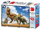 Пазл Prime 3D Тираннозавр против трицератопса 500 элементов