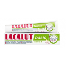 Зубная паста LACALUT basic kids 2-6 детская 60 г