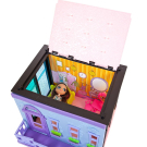 Игровой набор Abtoys В гостях у куклы "Модный дом" в наборе с куклой и мебелью, 51 деталь, в коробке, 46,5x7,5x31 см