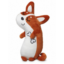 Мягкая игрушка СмолТойс Корги коричневая 41 см